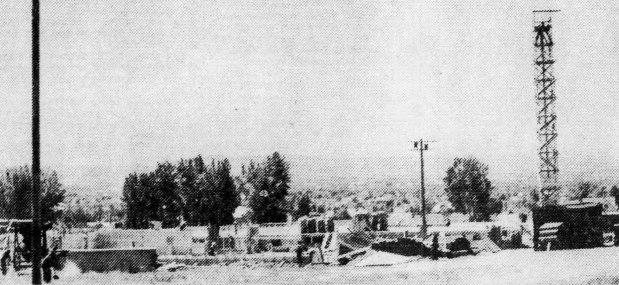 Construction of McMullen Hall, 1935